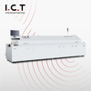 ICT |SMT Reflow Oven Transportketting 6 Zone Touchscreen Reflow PCB in Oven