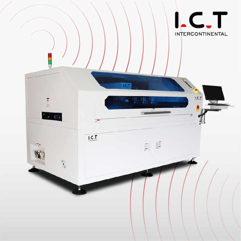 ICT |PCB SMD SMT stencilprinter 1,2 meter zeefdrukmachine