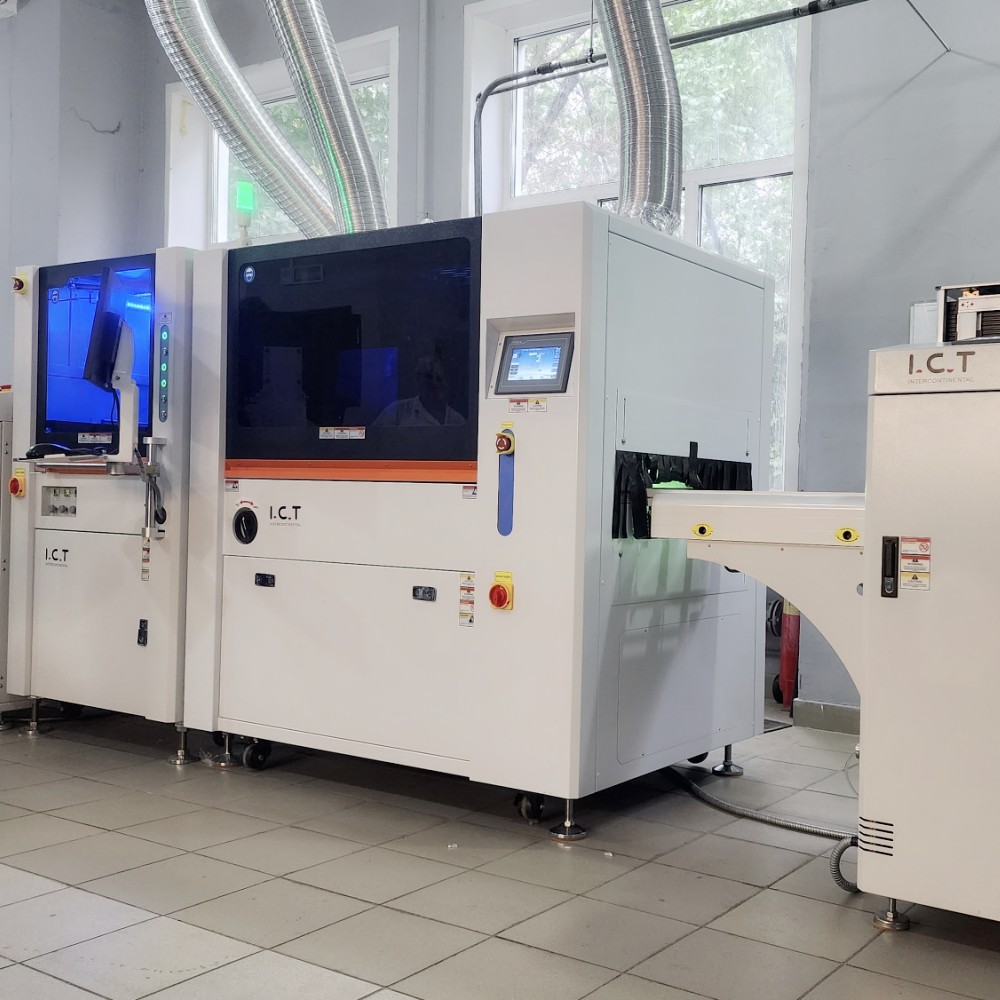ICT | SMT dubbele digitale conforme coatingmachine PCB-productielijn