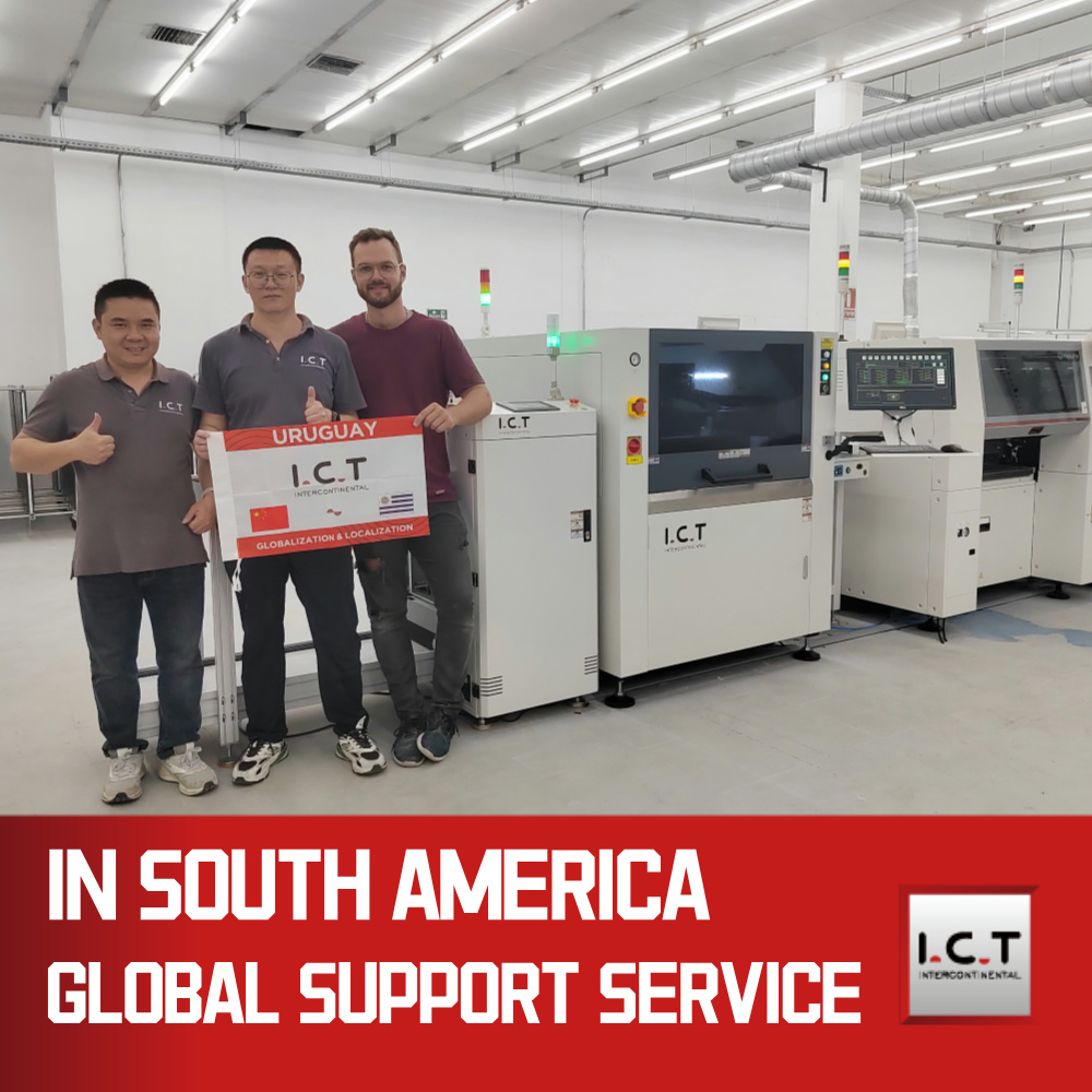 ICT | Volledig Smt-soldeerpasta leidde lichte automatische automatische PCB-soldeerprintermachine