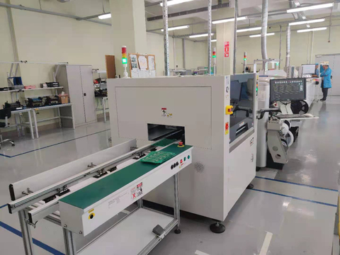 SMT PCB Link-inspectietransportband met twee rijstroken
