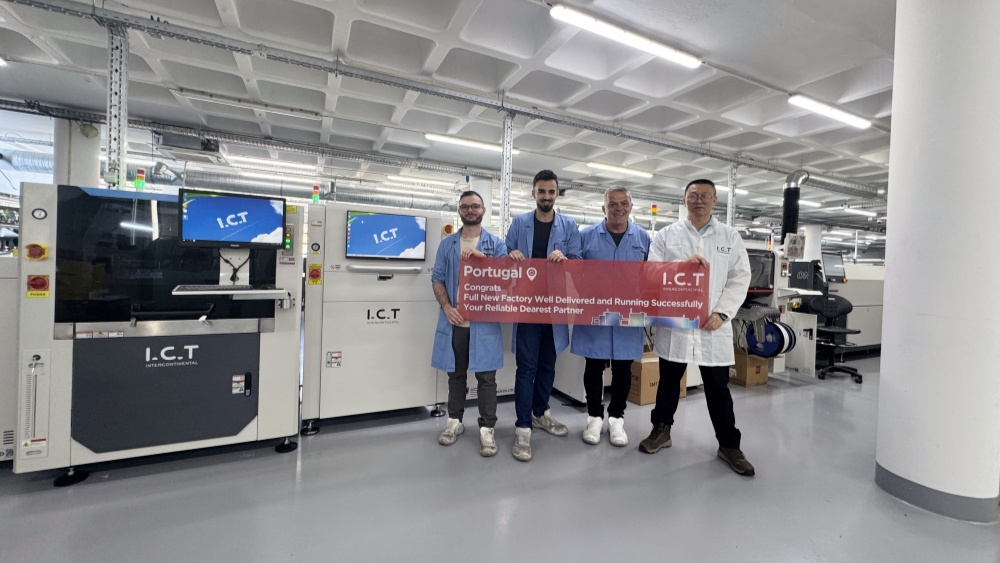 ICT succesvolle levering van een SMT-lijnoplossing in Portugal.jpg