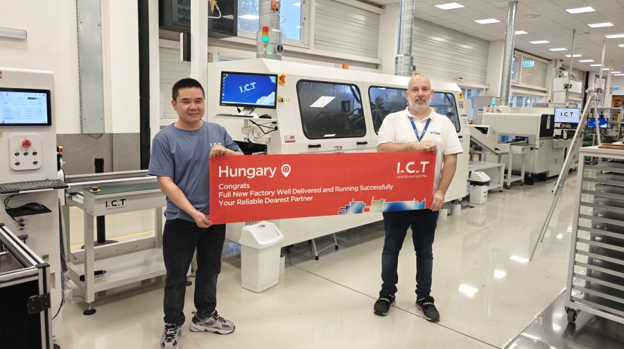 ICT levert de productielijn voor de productie van Power Controller in Hongarije