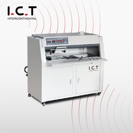 ICT |Acrab 350/450 Wave-soldeermachine Dubbele kop DIP-soldeermachine