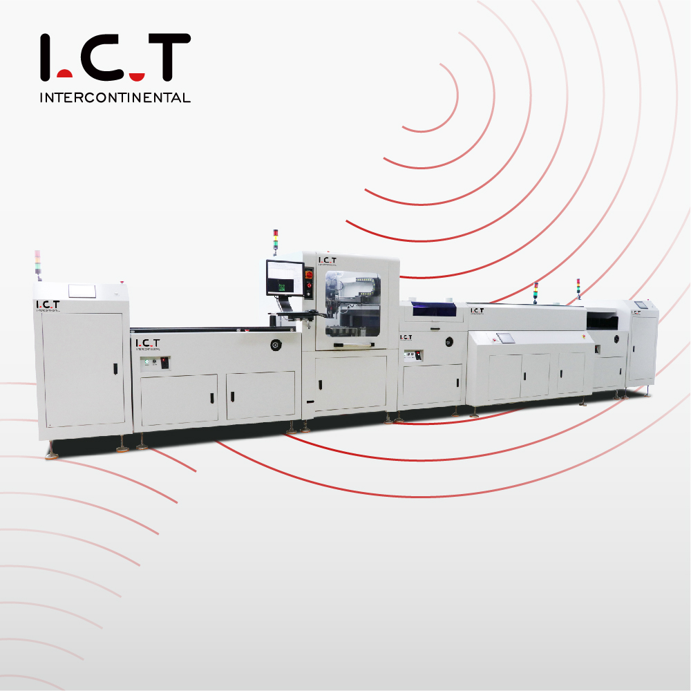 ICT-T650丨SMT PCB-selectieve conforme coatingmachine