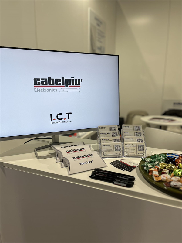 ICT's AOI-inspectiemachine op Focus On PCB-tentoonstelling in Italië (3)