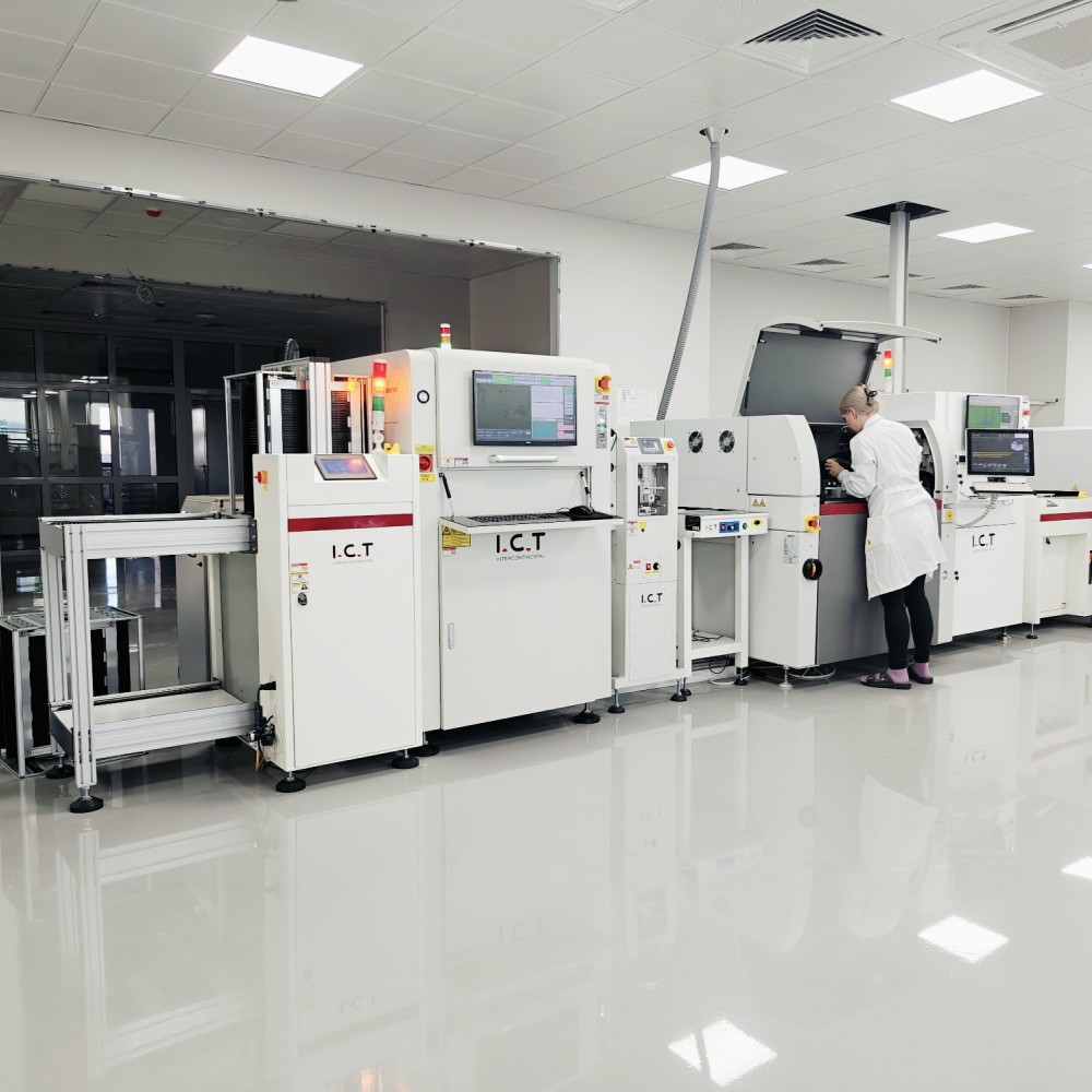ICT-AI-5146W | DIP Online Dual Side AOI-inspectie Optisch systeemmachine