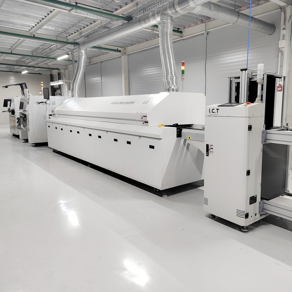 ICT | Voordelige semi-automatische SMT LED-productielijn van hoge kwaliteit