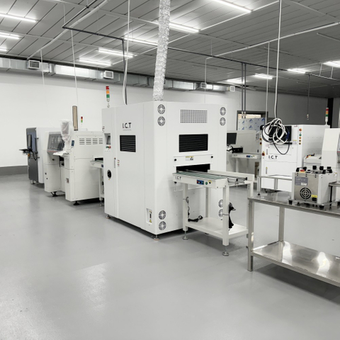 ICT | Hotmelt visuele lijmwimperdispenser epoxy Desktop