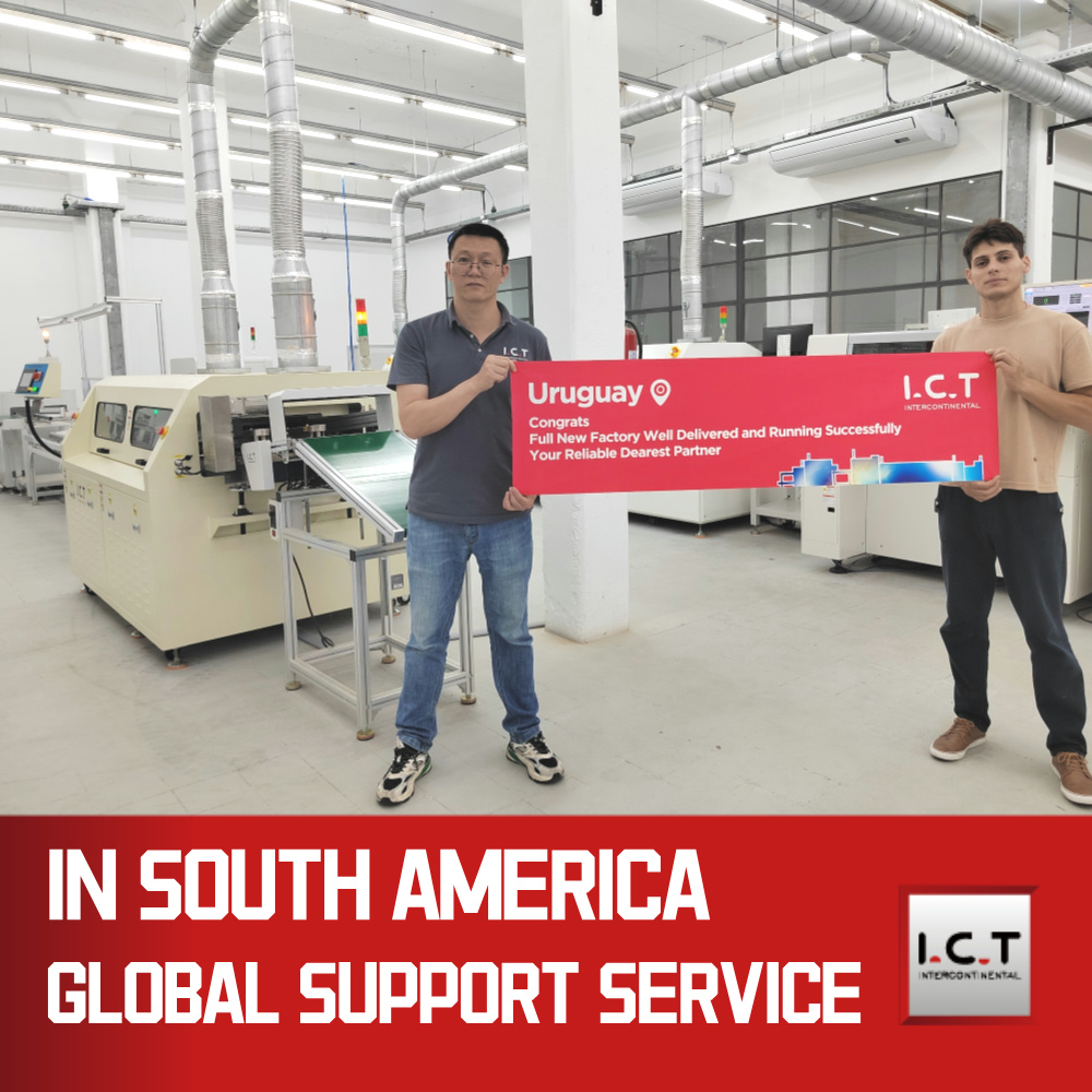 ICT | Kleine automatische loodvrije golfsoldeermachine