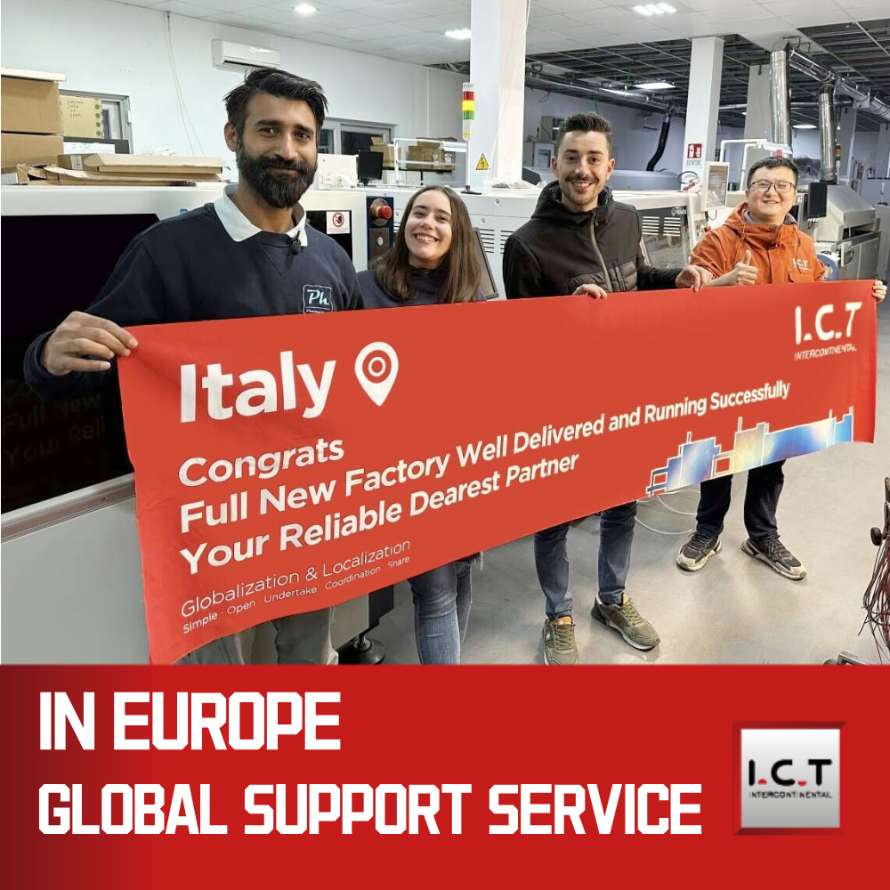 ICT | SMT-lijn standaard automatische PCB-soldeerpasta-drukmachine