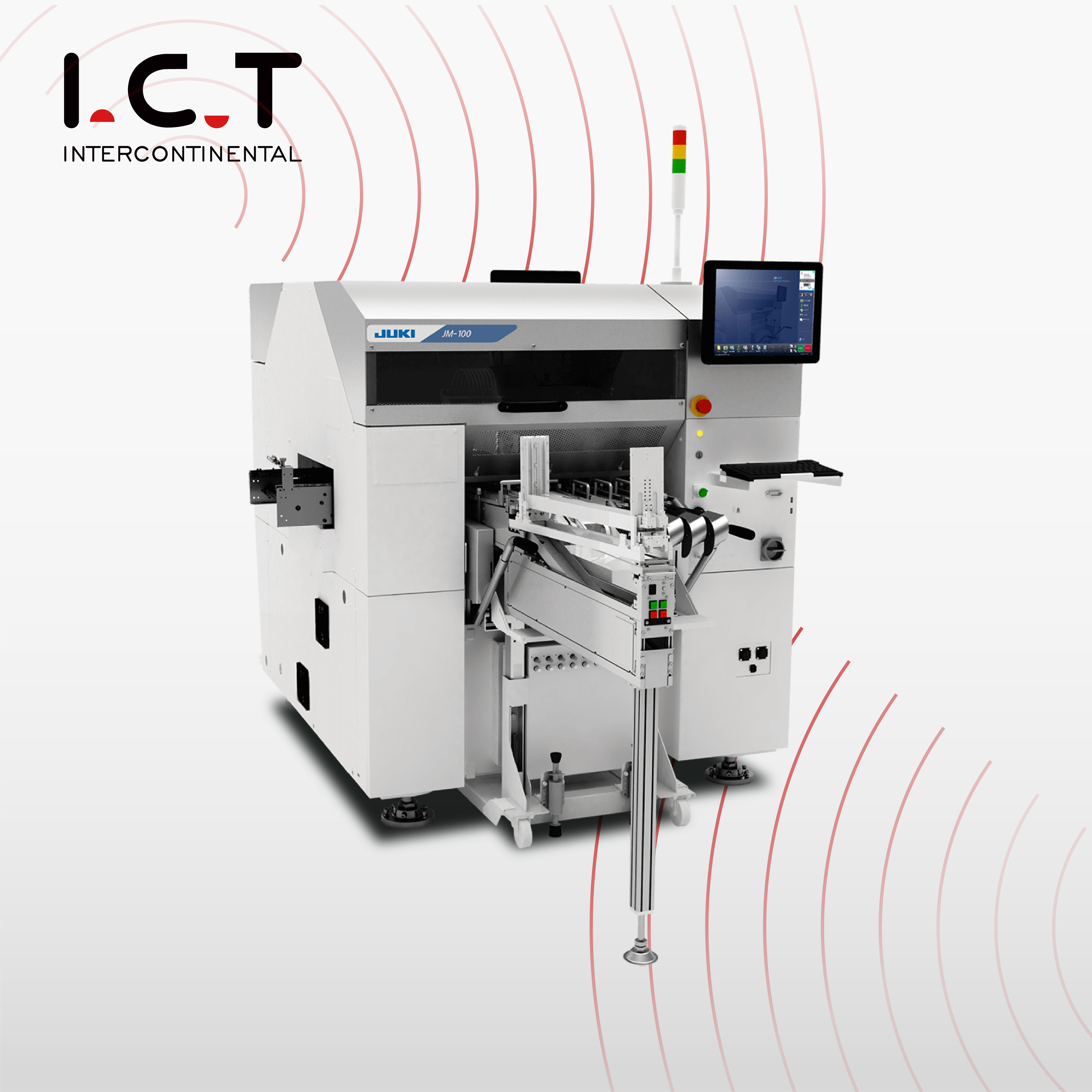 JUKI JM-20 |Geautomatiseerde DIP-invoegapparatuur voor componenten Odd Form Inserter voor PCB-assemblages