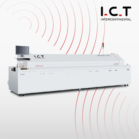 ICT |SMT Reflow-soldeermachine Reflow-ovenfabriek
