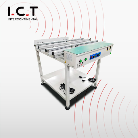 ICTSC-500D |SMT-link/inspectietransportband met twee rijstroken