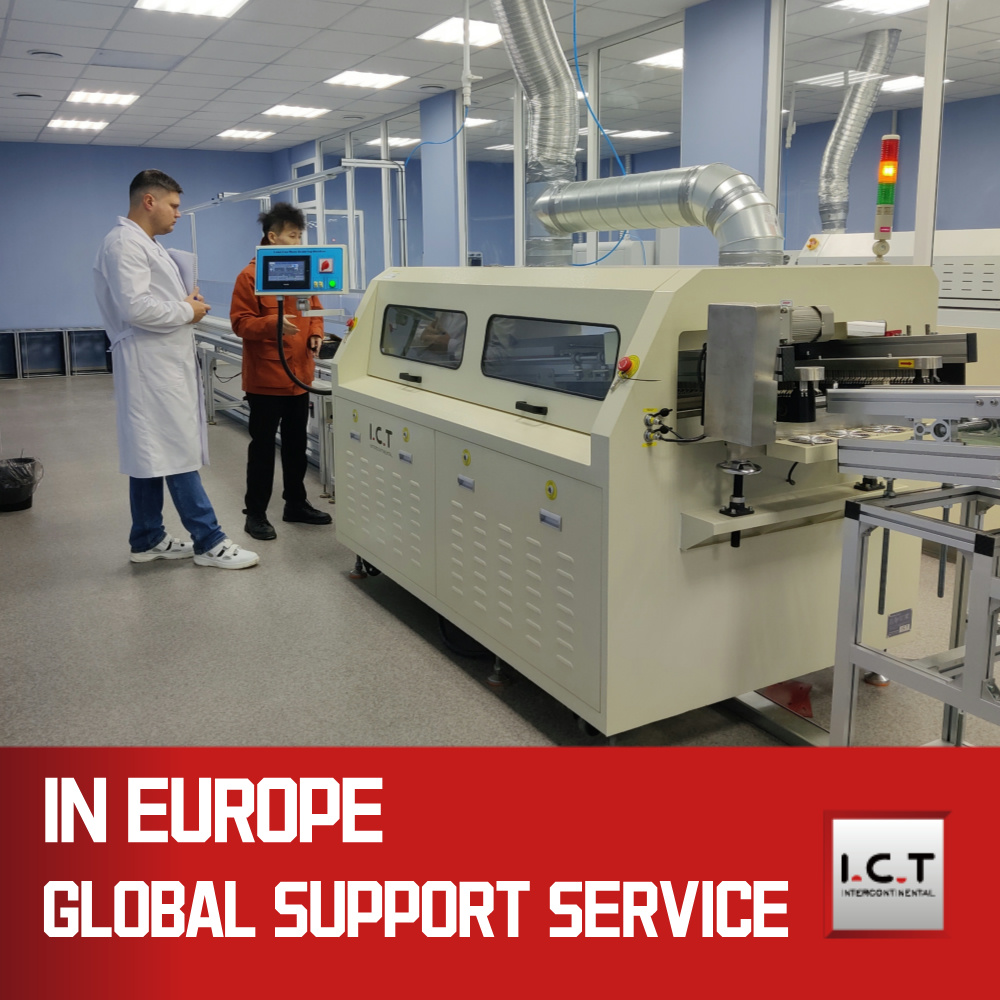 ICT | Speciale DIP-soldeermachine voor warmtewisselaar