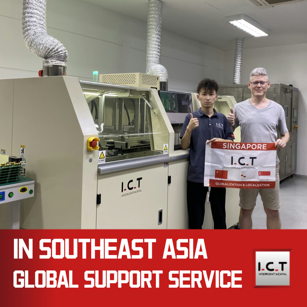 Nieuw ontwerp ICT-promotie SS430 via Holde selectieve soldeermachine 