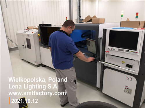 ICT SPI Machine Volautomatische stencilprinter
