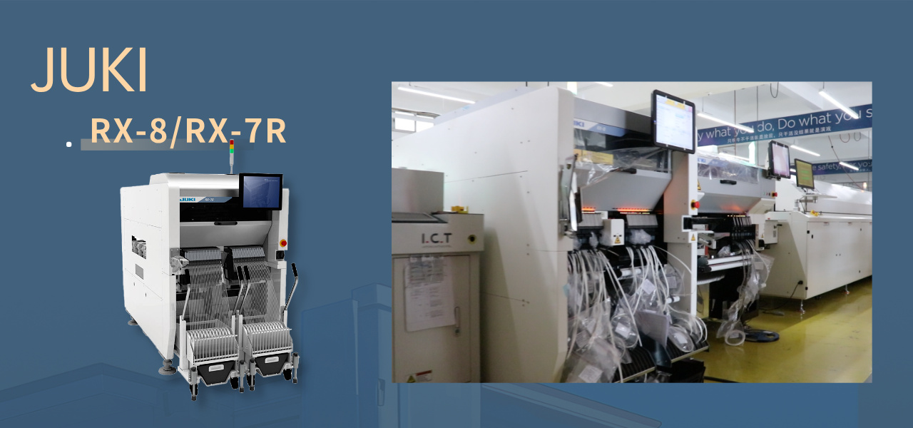 JUKI Pick-and-place-machine RX-8 RX-7R