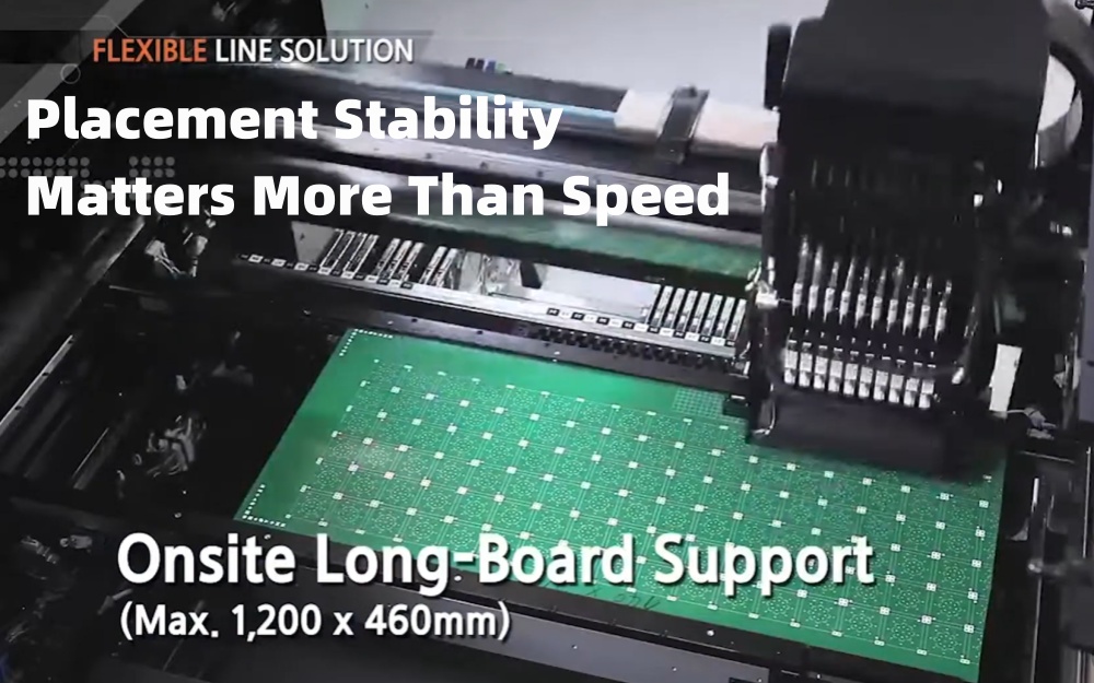 Plaatsingsstabiliteit is belangrijker dan snelheid