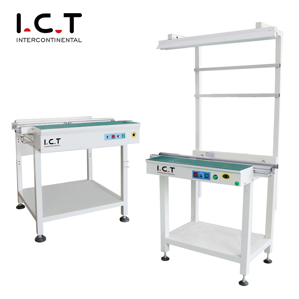 ICT |PCB-riemverlagende transportband