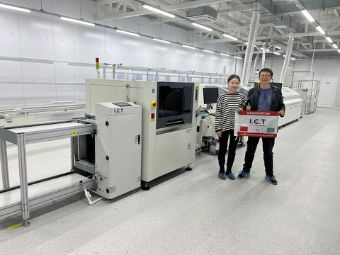 SMT -lijn voor productie van schoonheidsapparatuur | ICT PCBA -oplossing