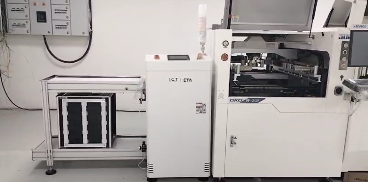 ICT PCB -hanteringsmachine met Juki