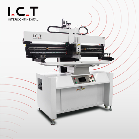 ICT |SMT semi-automatische PCB-soldeerpasta stencilprinter Sp 400v