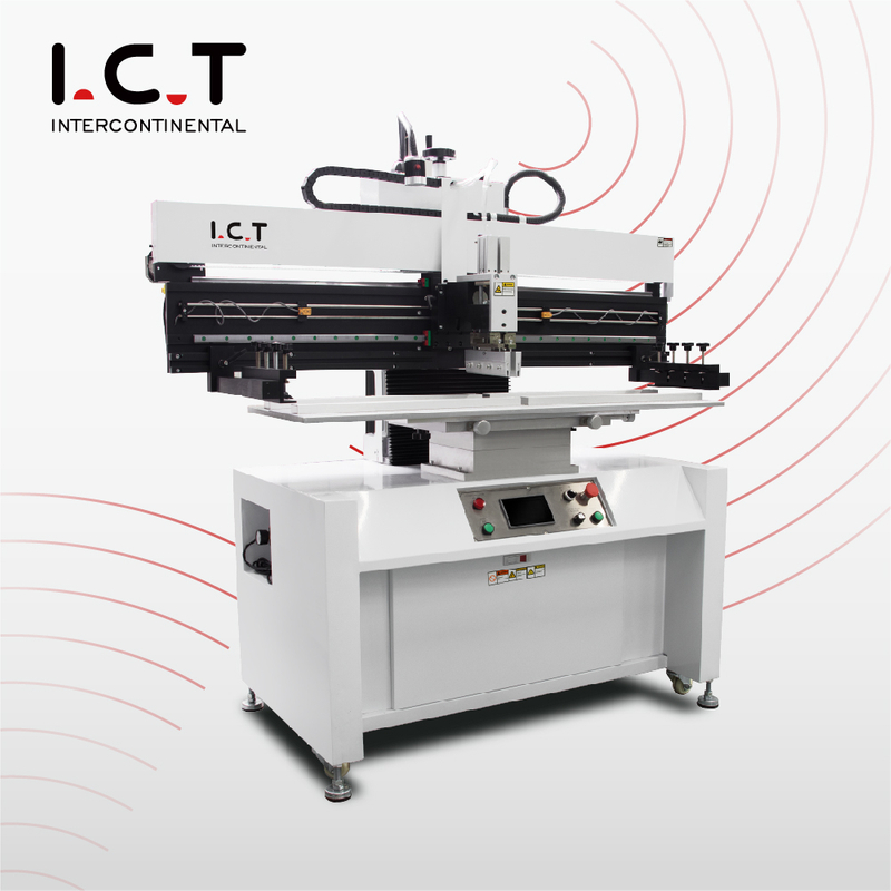 ICT |SMT semi-automatische PCB-soldeerpasta stencilprinter Sp 400v