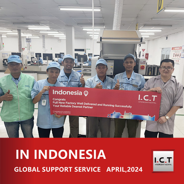 ICT Wereldwijde technische ondersteuning voor EMS-fabrikant in Indonesië