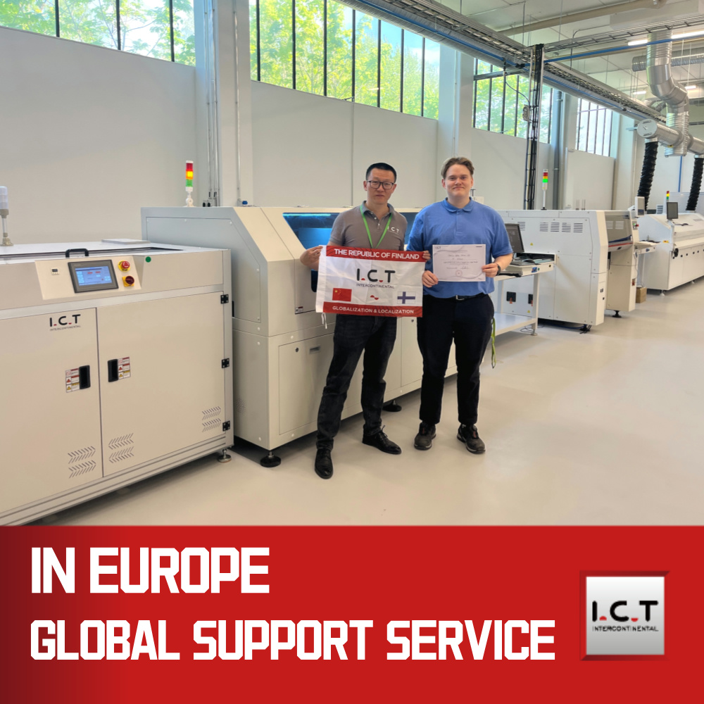 ICT 500 mm SMT-verbindende inspectiebandtransporteur