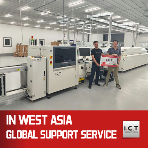 ICTSC-500D | SMT-link/inspectietransportband met twee rijstroken