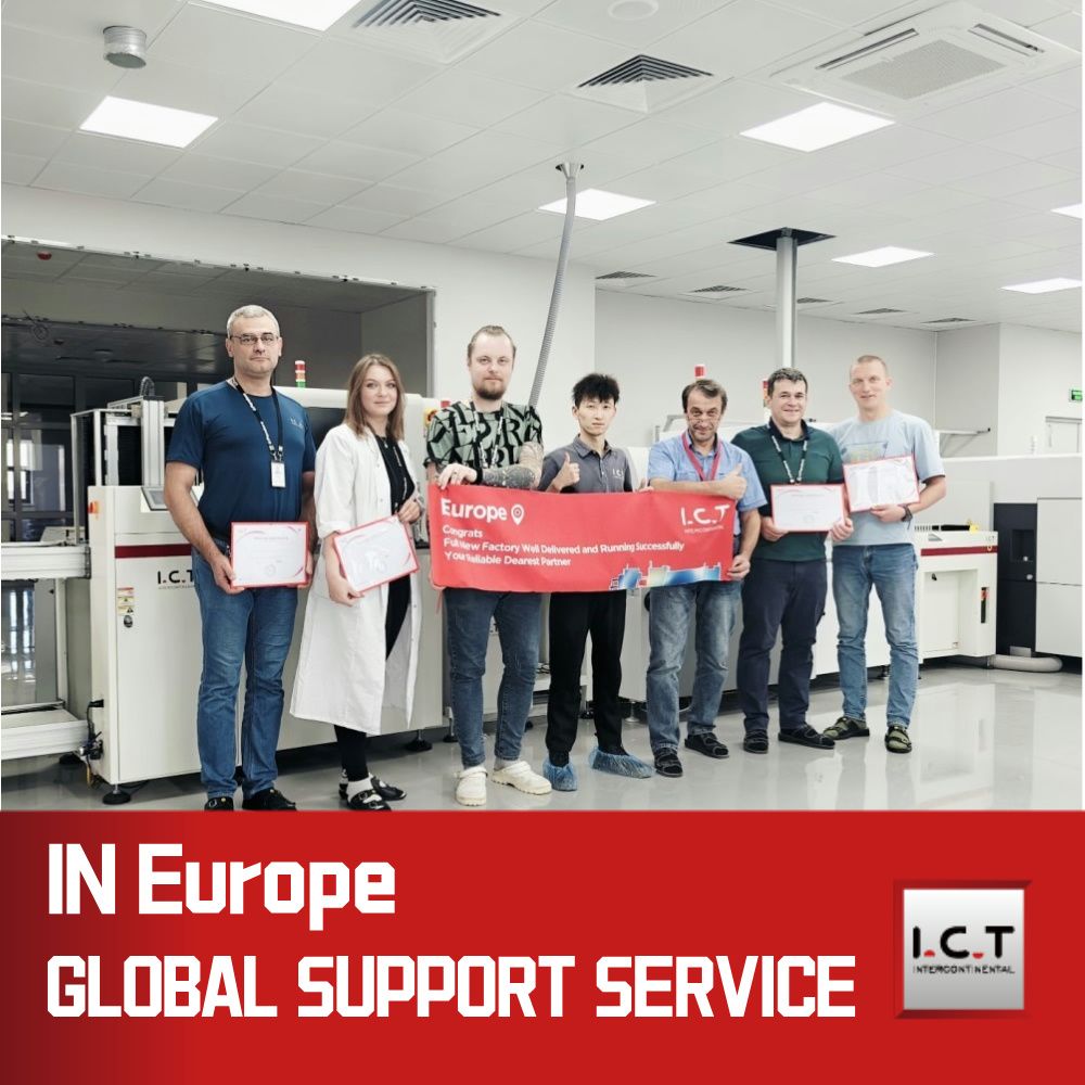 ICT-5151 | Soldeerpasta PCB SMT Machine Schermprinter Volledig automatisch voor LED