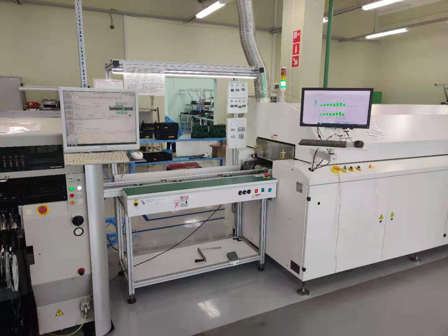 High End PCB Reflow Oven T4 met 4 Warmtezones Tafelmodel