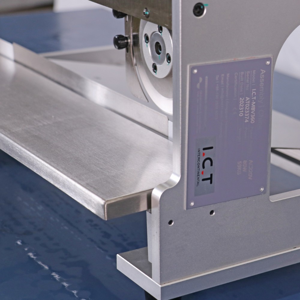 ICT-MBV360C | PCB-depanelingmachine met bewegend blad