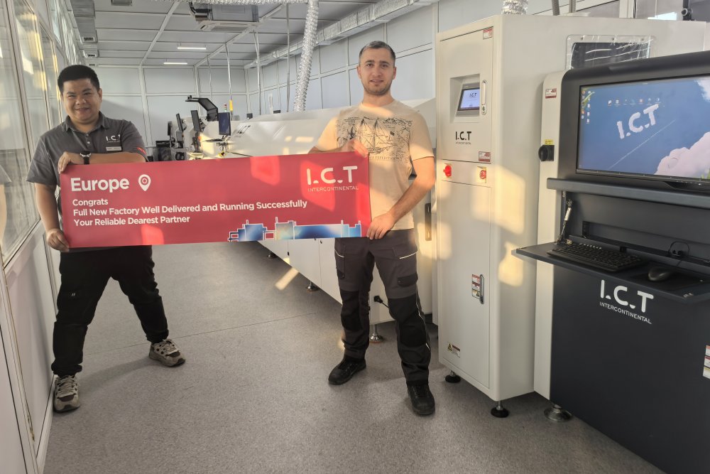 ICT-ingenieurs voltooien met succes de installatie van SMT-lijnen in Europa.jpg