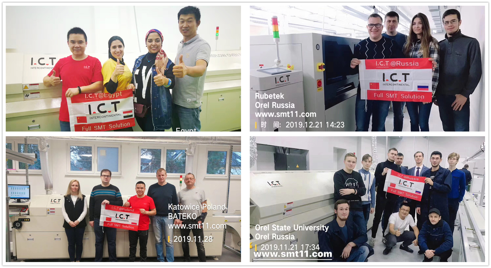ICT SMT-machine