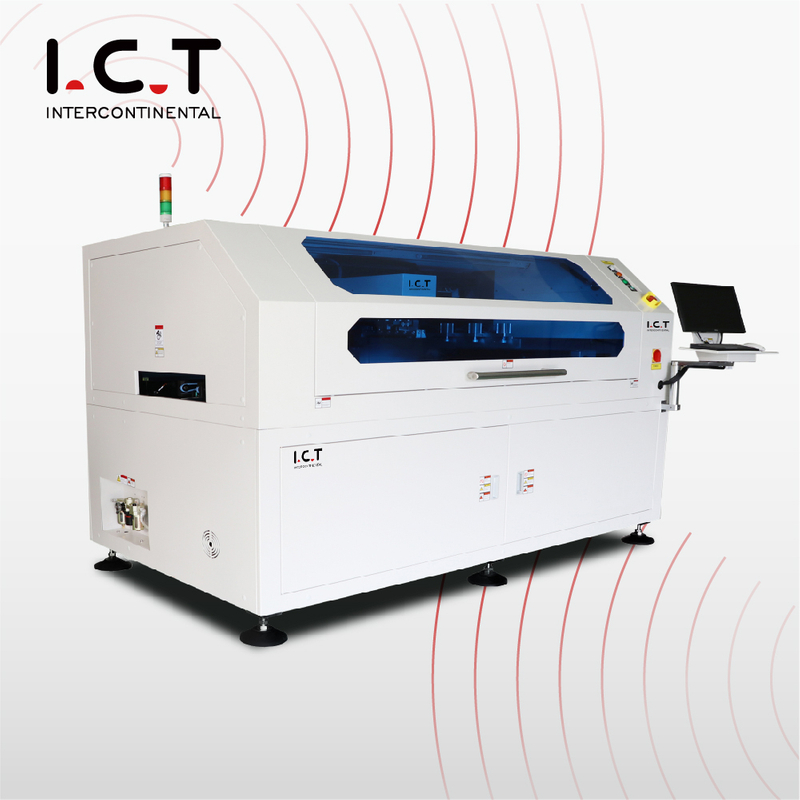 ICT-1200 丨1,2 meter SMD stencilsoldeerprintermachine