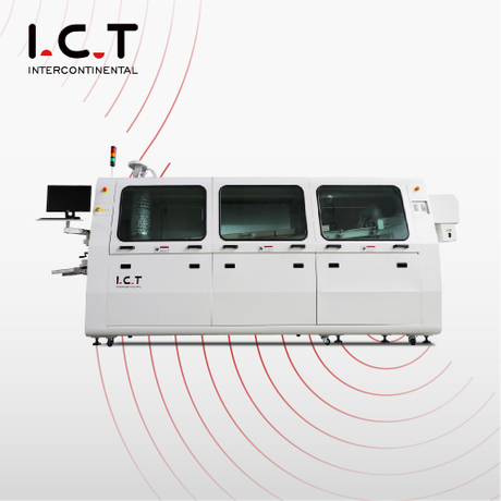 ICT |Acrab 350/450 Wave-soldeermachine Dubbele kop DIP-soldeermachine