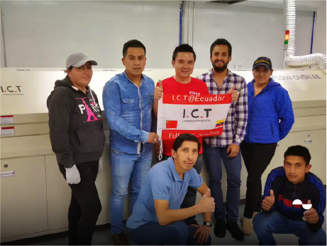 LCD TV-moederbord SMT-productielijn in Ecuador