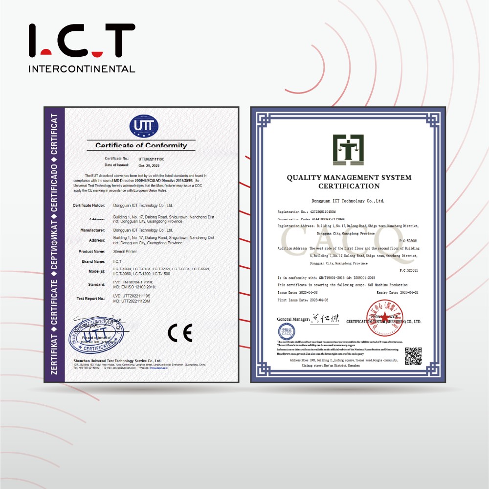 ICT-AI-5146W | DIP Online Dual Side AOI-inspectie Optisch systeemmachine