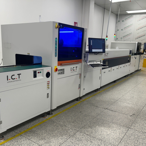 ICT丨SMT Automatisch Dubbele digitale film Coatingmachine PCB uv