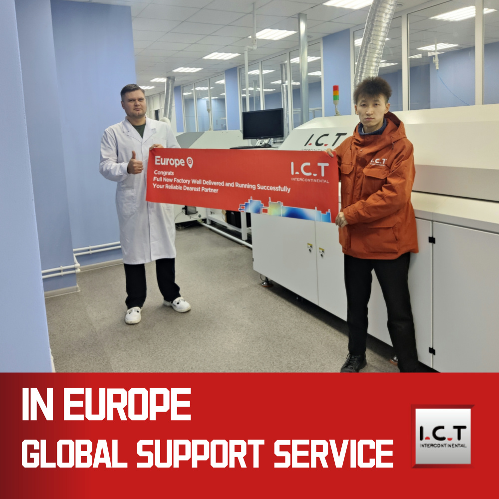 ICT | Soldeermachine 150-200w voor SMT elektronische reflow oventransportband