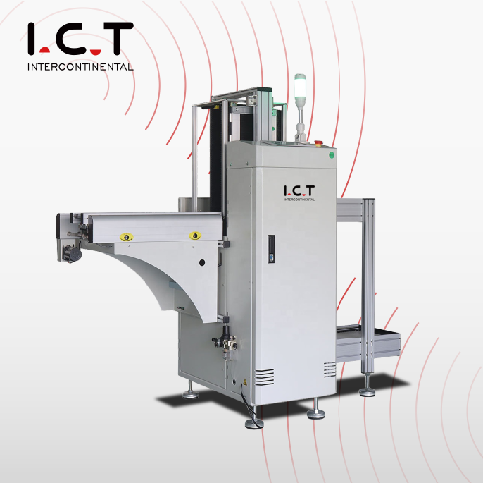 ICT |Automatische PCB-magazijn en ontstapelaarlader