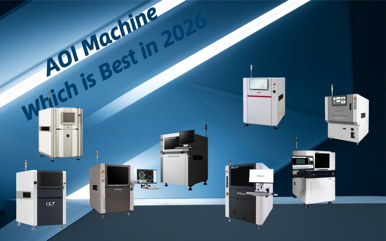 Top 5 AOI -machines voor SMT -montage in 2025