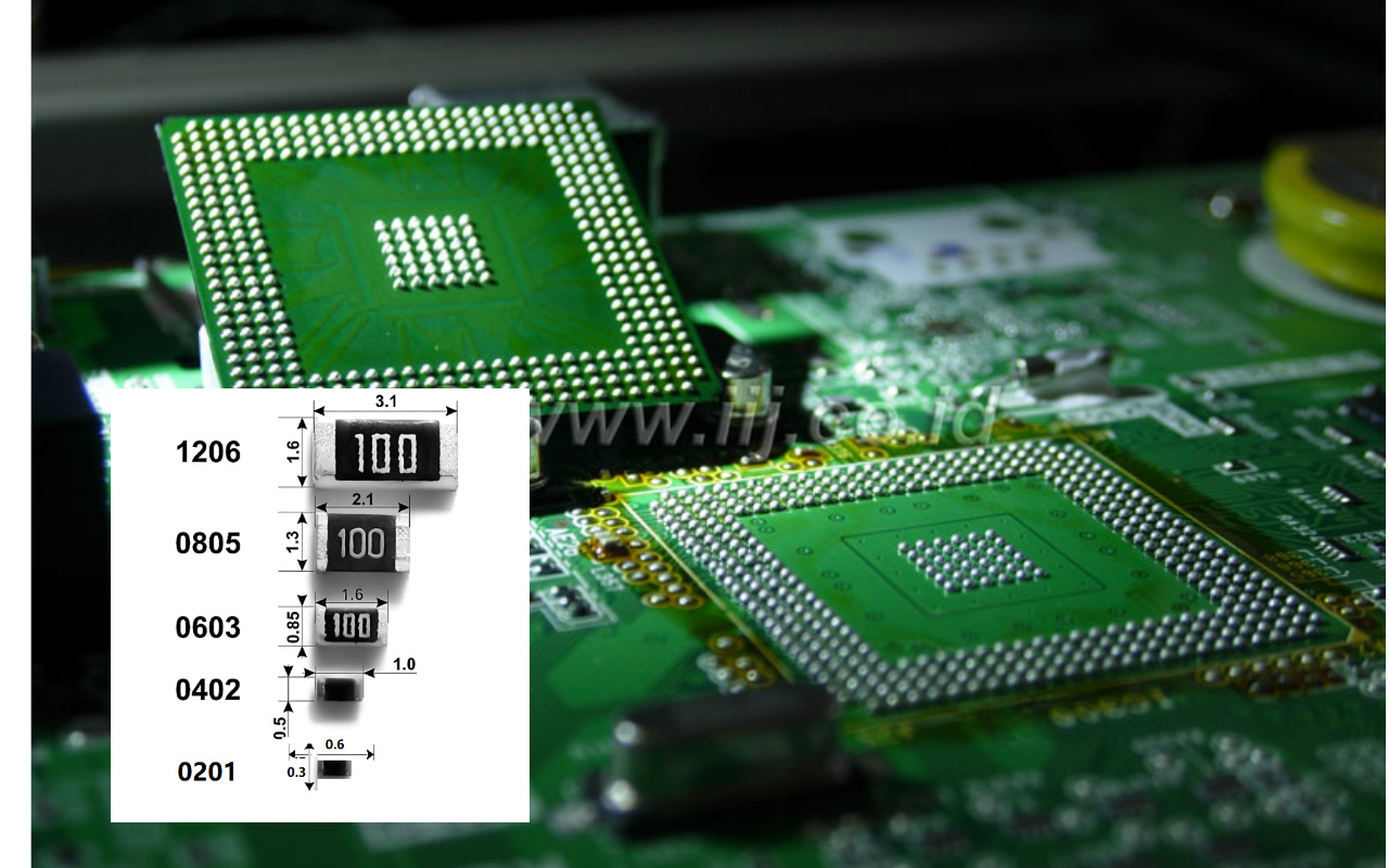 6.1. Componenten met fijne toonhoogte (01005, 0201, 0,3 mm BGA, enz.)