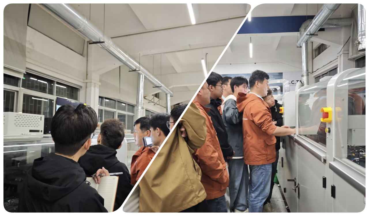 ICT-ingenieurs krijgen training in selectief golfsolderen