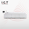 Hoge prestaties SMT LED loodvrij reflow-soldeerovenapparatuur
