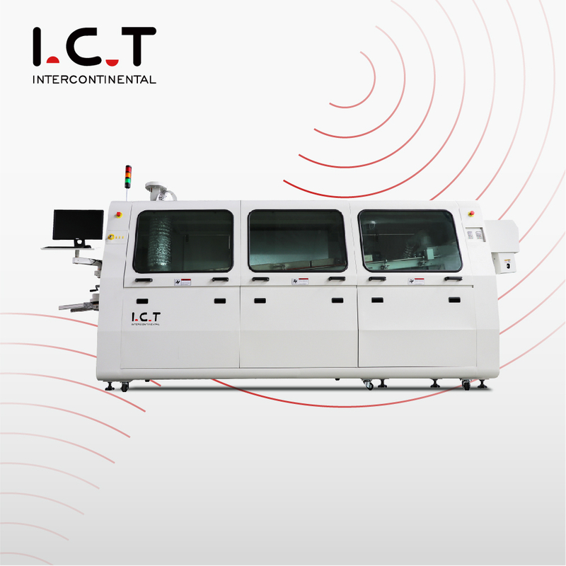 ICT |Dubbel platform stikstofgolfsoldeermachine Acrab450