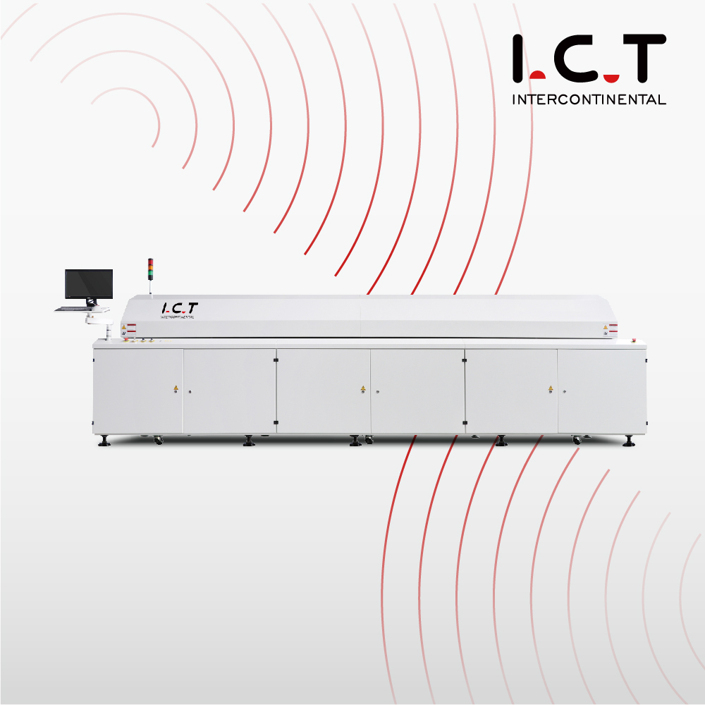 ICT |High-end SMT PCB-stikstof-reflow-soldeeroven