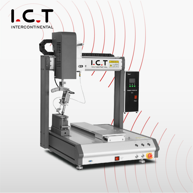 ICT-SR530 |Desktop Automatische Laser xyz Soldeerrobotstation voor Pv-module